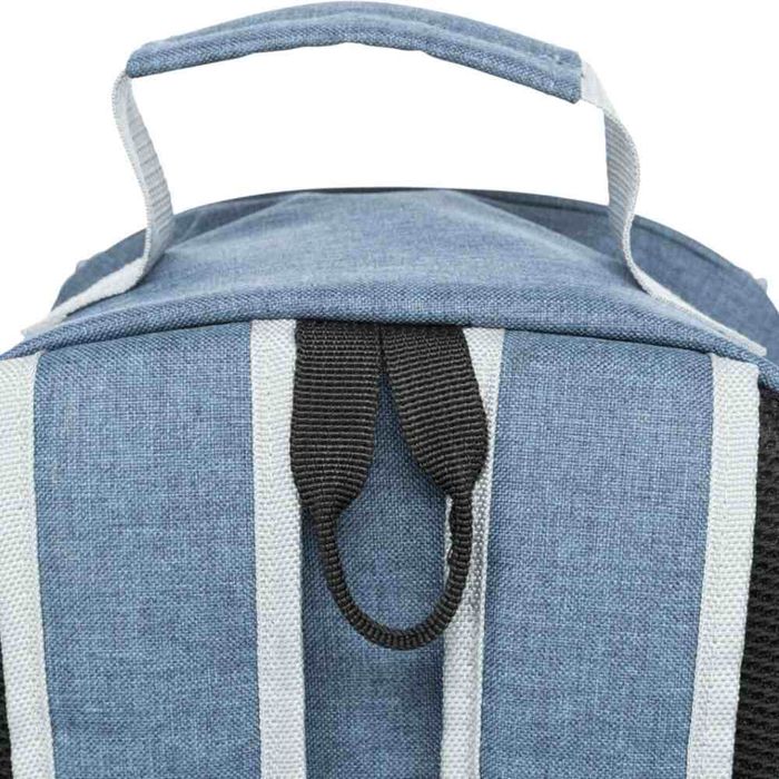 Рюкзак-переноска для котів та собак вагою до 6 кг Trixie «Dan» 36 x 44 x 26 см - синій - cts - masterzoo.ua