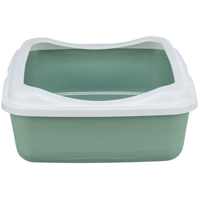 Туалет Trixie Classic для котов 37х15х48 см - зеленый - masterzoo.ua
