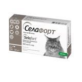 Капли на холку для кошек KRKA Селафорт от 7,6 до 10 кг, 1 шт - masterzoo.ua