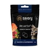 Лакомство для кошек Savory Coat and Skin 50 г - лосось с малиной - masterzoo.ua