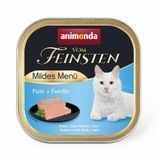 Вологий корм для котів Animonda Vom Feinsten Adult 100 г - індичка та форель - masterzoo.ua