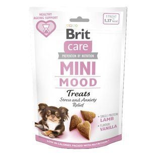 Ласощі для собак Brit Care Mini Mood Treats 50 г - ягня та ваніль - masterzoo.ua