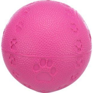 Trixie Ball игрушка для собак с пищалкой 6 см - розовый - masterzoo.ua