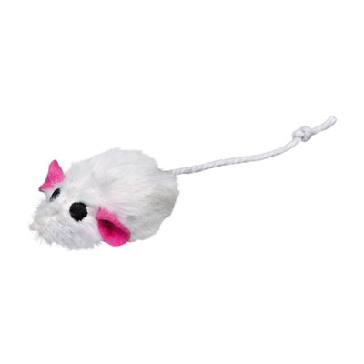 Іграшка для котів Trixie Мишка 5 см, 6 шт (плюш, кольори в асортименті) - masterzoo.ua