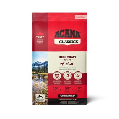 Сухий корм для собак Acana Classics Red Meat Recipe 9,7 кг - асорті - masterzoo.ua