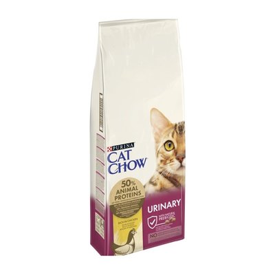 Сухой корм для котов Cat Chow Urinary 15 кг - курица - masterzoo.ua