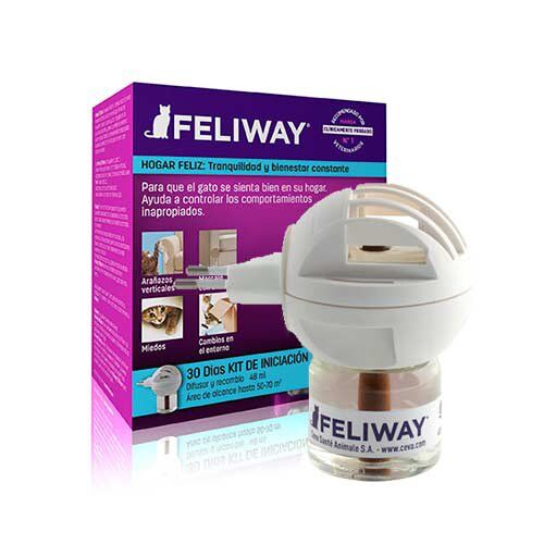 Феромоны для кошек Ceva «Feliway» (Феливей) 1 дифузор + 1 флакон емкостью 48 мл (успокаивающее средство) - masterzoo.ua