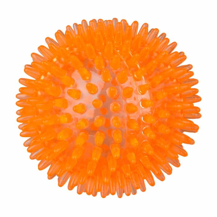 Игрушка для собак Trixie Мяч игольчатый d=8 см (термопластичная резина, цвета в ассортименте) - masterzoo.ua