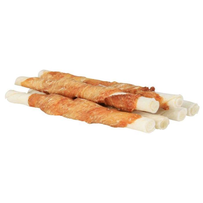 Ласощі для собак Trixie Denta Fun Roll 1 шт 80 г - курка - masterzoo.ua