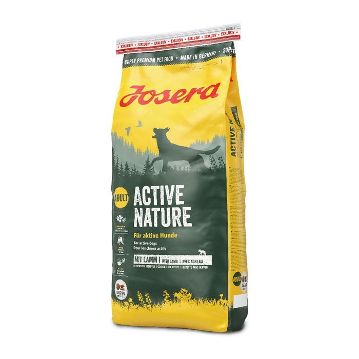 Сухий корм для активних собак Josera Active Nature 15 кг (птах та ягня) - masterzoo.ua