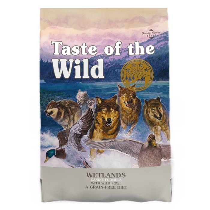 Сухой корм для собак Taste of the Wild Wetlands Canine 2 кг - утка - masterzoo.ua