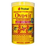 Сухий корм для акваріумних риб Tropical в пластівцях «Ovo-Vit» 1 л (для всіх акваріумних риб)