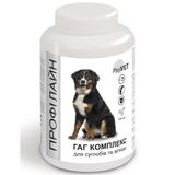 Вітамінно-мінеральна добавка для собак ProVET Профілайн ГАГ комплекс 100 табл, 123 г (для суглобів та зв'язок)