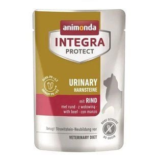 Вологий корм для котів Animonda Integra Protect Urinary 85 г - яловичина - masterzoo.ua