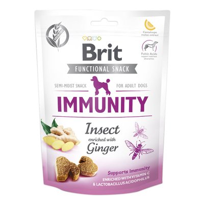 Ласощі для собак Brit Functional Snack Immunity 150 г (для імунітету) - masterzoo.ua