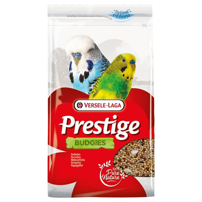 Корм для хвилястих папуг Versele-Laga «Prestige Вudgies» 1 кг - masterzoo.ua
