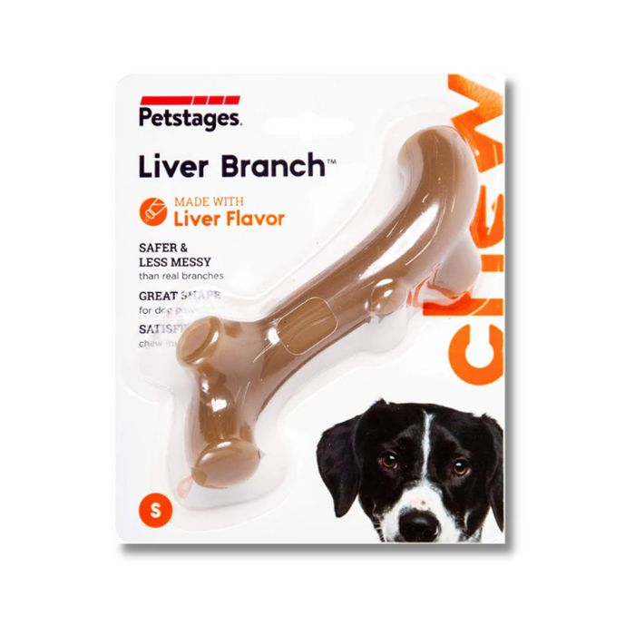 Игрушка для собак Petstages Liver Branch 14.5 см - masterzoo.ua