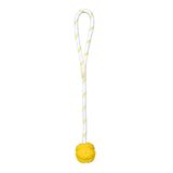 Іграшка для собак Trixie М'яч на мотузці з ручкою 35 см, d=4,5 см (гума, кольори в асортименті)