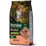 Сухий корм для котів Monge Bwild Grain Free Adult 1,5 кг - лосось - masterzoo.ua