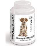 Вітамінно-мінеральна добавка для собак ProVET Профілайн Кальцій Комплекс 100 табл, 123 г (для кісток та зубів )