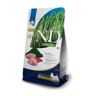 Cухой корм для собак Farmina N&D Grain Free Mini Adult 2 кг - ягненок, спирулина и ягоды годжи - masterzoo.ua