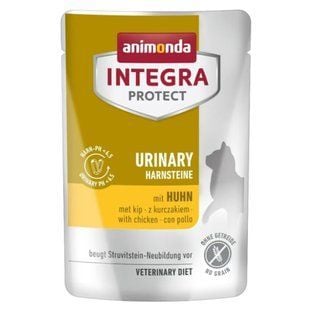 Вологий корм для котів Animonda Integra Protect Urinary 85 г - курка - masterzoo.ua