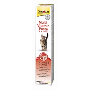 Лакомство для кошек GimCat Multi-Vitamin Paste Extra 50 г - мультивитамин - masterzoo.ua