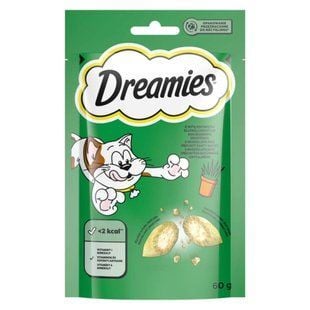 Ласощі для котів Dreamies 60 г - котяча м'ята - masterzoo.ua