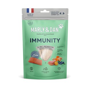 Лакомство для собак Marly and Dan, Immunity 80 г - лосось - masterzoo.ua