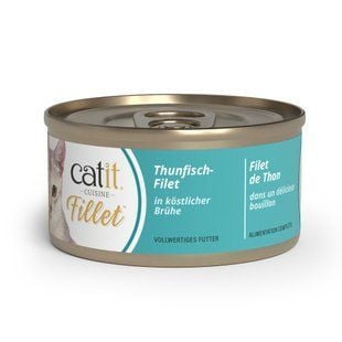 Влажный корм для кошек Catit Cuisine Fillet 75 г - тунец - masterzoo.ua