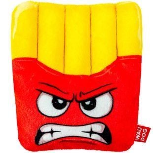 Waudog Fun Plush Картопля фрі іграшка для собак 12х14,5 см - різнокольоровий - masterzoo.ua