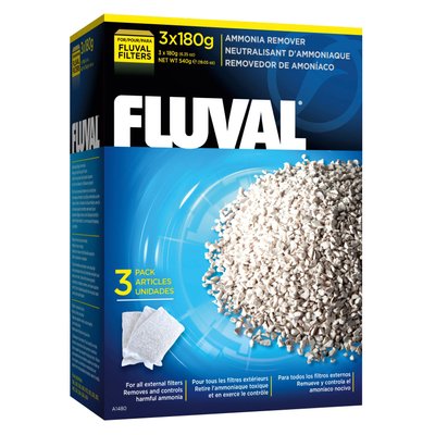 Наполнитель для фильтра Fluval «Ammonia Remover» (3 x 150 г) - masterzoo.ua
