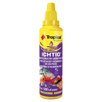 Препарат для лечения рыб Tropical «Ichtio» 50 мл - masterzoo.ua