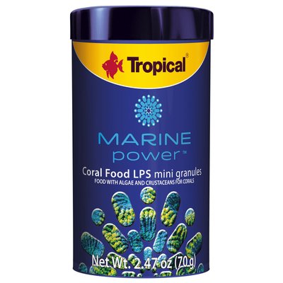 Сухий корм для коралів Tropical в гранулах «Marine Power Coral Food LPS Mini Granules» 100 мл