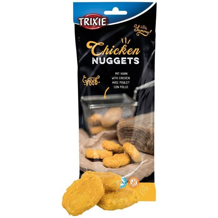 Лакомство для собак Trixie Chicken Nuggets 100 г - курица - masterzoo.ua