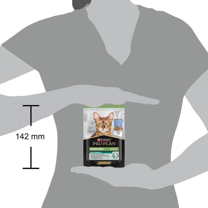 Вологий корм для котів Pro Plan Adult Sterilised Maintenance 85 г - кролик - masterzoo.ua