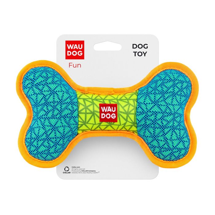 Іграшка для собак WAUDOG Fun Кістка з пискавкою 20 x 12 см - masterzoo.ua
