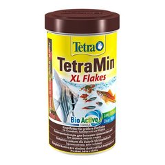Сухий корм для акваріумних риб Tetra в пластівцях «TetraMin XL Flakes» 500 мл (для всіх акваріумних риб) - masterzoo.ua