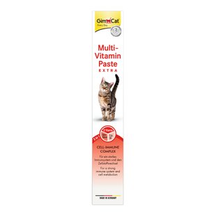 Лакомство для кошек GimCat Multi-Vitamin Paste Extra 100 г - мультивитамин - masterzoo.ua