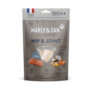 Лакомство для собак Marly and Dan, Hip and Joint 80 г - лосось - masterzoo.ua