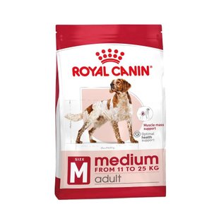 Сухий корм для собак Royal Canin Medium Adult 12+3 кг - masterzoo.ua