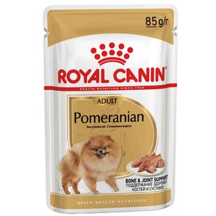 Влажный корм для собак Royal Canin Pomeranian Adult Loaf pouch 85 г - masterzoo.ua