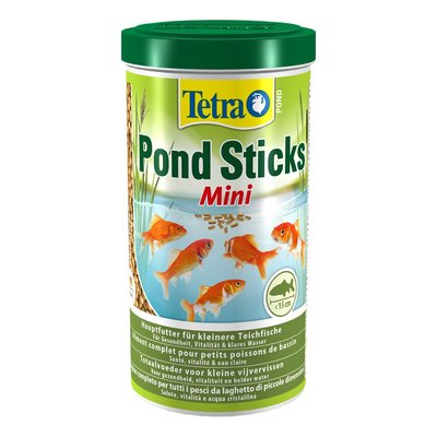 Сухой корм для прудовых рыб Tetra в палочках «Pond Sticks Mini» 1 л (для всех прудовых рыб) - masterzoo.ua