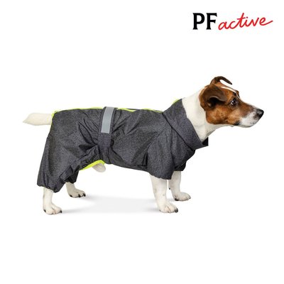 Комбинезон для собак Pet Fashion «RAIN» 7-XL (серый) - masterzoo.ua