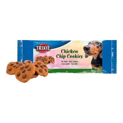 Ласощі для собак Trixie Chicken Chip Cookies 100 г (курка) - masterzoo.ua