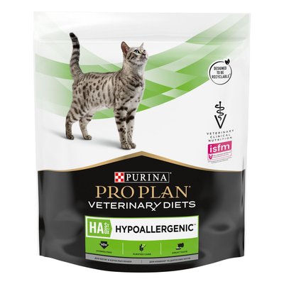 Сухий корм для котів, при харчовій алергії Pro Plan Veterinary Diets HA Hypoallergenic 325 г - masterzoo.ua