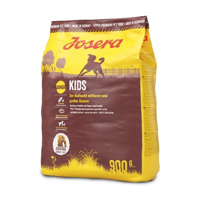 Сухой корм для щенков средних и крупных пород Josera Kids 900 г (домашняя птица) - masterzoo.ua