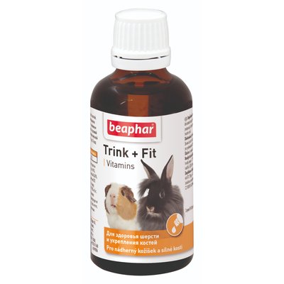 Витамины Beaphar Trink + Fit для грызунов 50 мл - masterzoo.ua