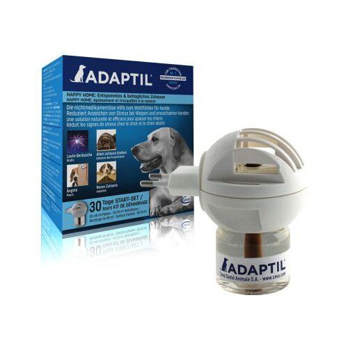 Феромоны для собак Ceva «Adaptil» (Адаптил) 1 дифузор + 1 флакон емкостью 48 мл (успокаивающее средство) - masterzoo.ua