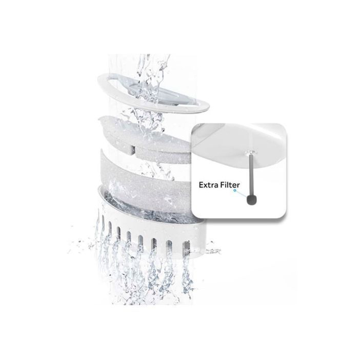 Uahpet фільтр для поїлки-фонтану Glow Wireless Pet Fountain 6 шт - білий - masterzoo.ua